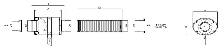 filtro OTA universal BMCACOTA70/85L200-B