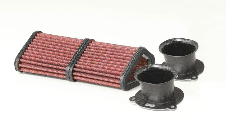 filtro de aire crf482/08kit carbon racing filter moto ducati